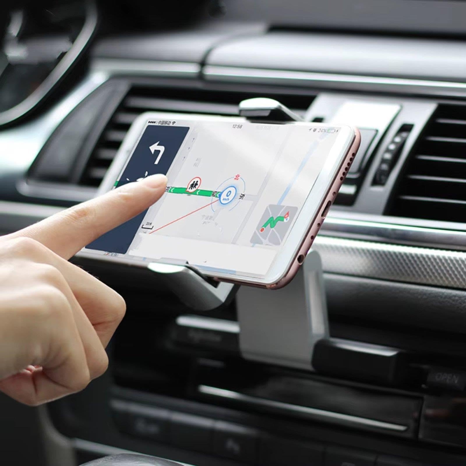 Support Téléphone Voiture Universel Port CD Paresseux Et Stable