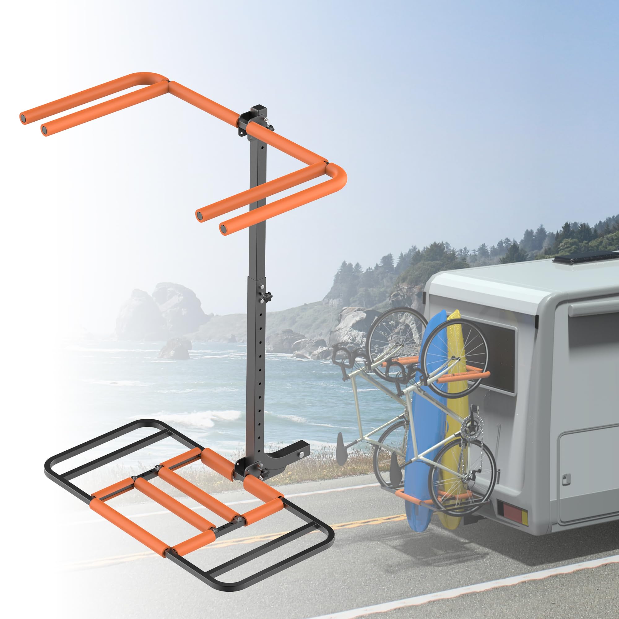 Amazon.co.jp: RV カヤックラック カヤックキャリア カヤックキャリア 