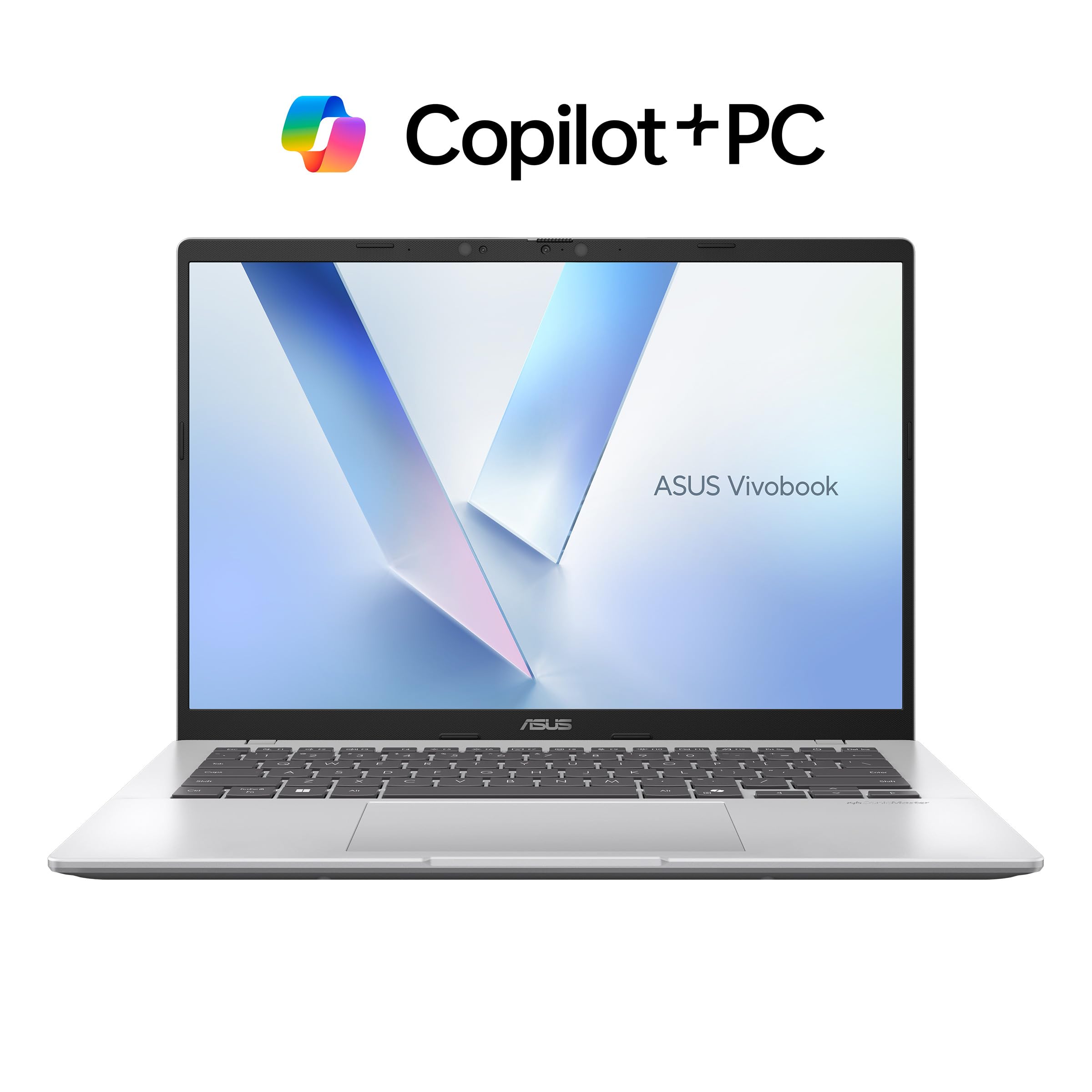 ASUS Vivobook 14 (X1407QA) Laptop | 14" | Snapdragon X1-26-100 | 16GB RAM | 512 GB SSD | Copilot+ PC | Windows OS | QWERTY Klawiatura