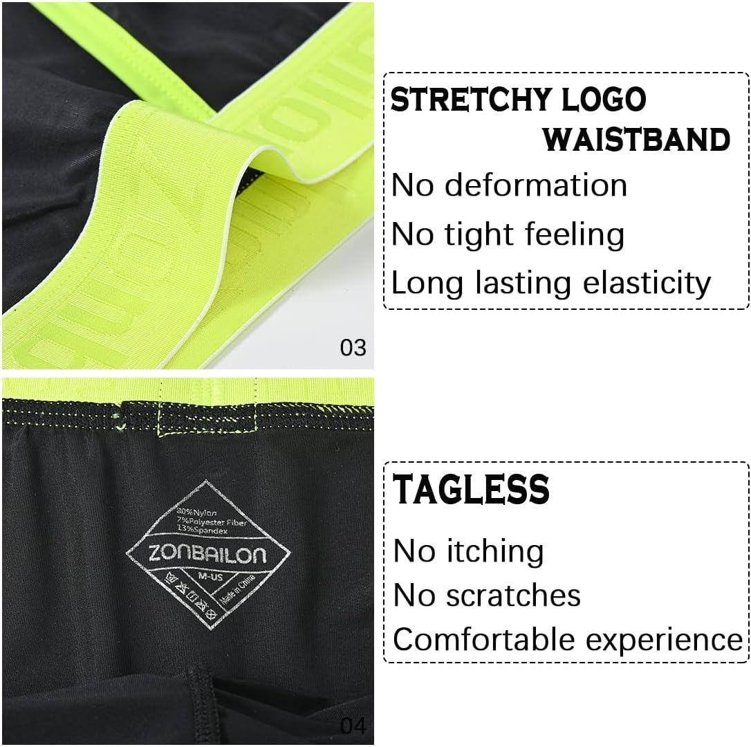 JINSHI Men’s Bulge Pouch Underwear Sexy Silk Sheer Underwear for Men Ultra Thin Dual Pouch Male Panties M L XL 2XL 3XL - Image 5