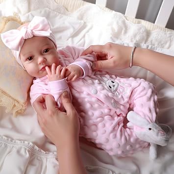 BABESIDE Reborn Baby Dolls - 20 بوصة الفينيل الناعم اللطيف Realistic Baby Dolls Real Life Baby Dolls مع الملحقات الكاملة مثالية للحضن ووقت اللعب وإعطاء الهدايا