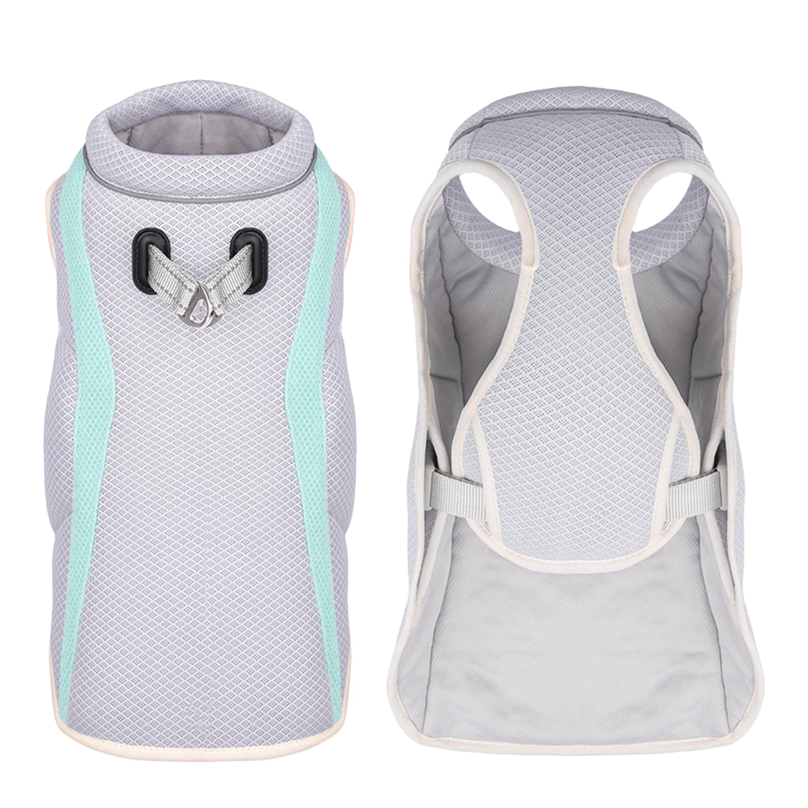 Gilet rafraîchissant d'été pour chien, chemise légère et rafraîchissante pour chien, en microfibre par évaporation, convient pour les chiens de taille moyenne et grande (XXL)