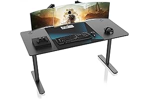 Eureka Gaming Computer Desk with Mouse Pad
