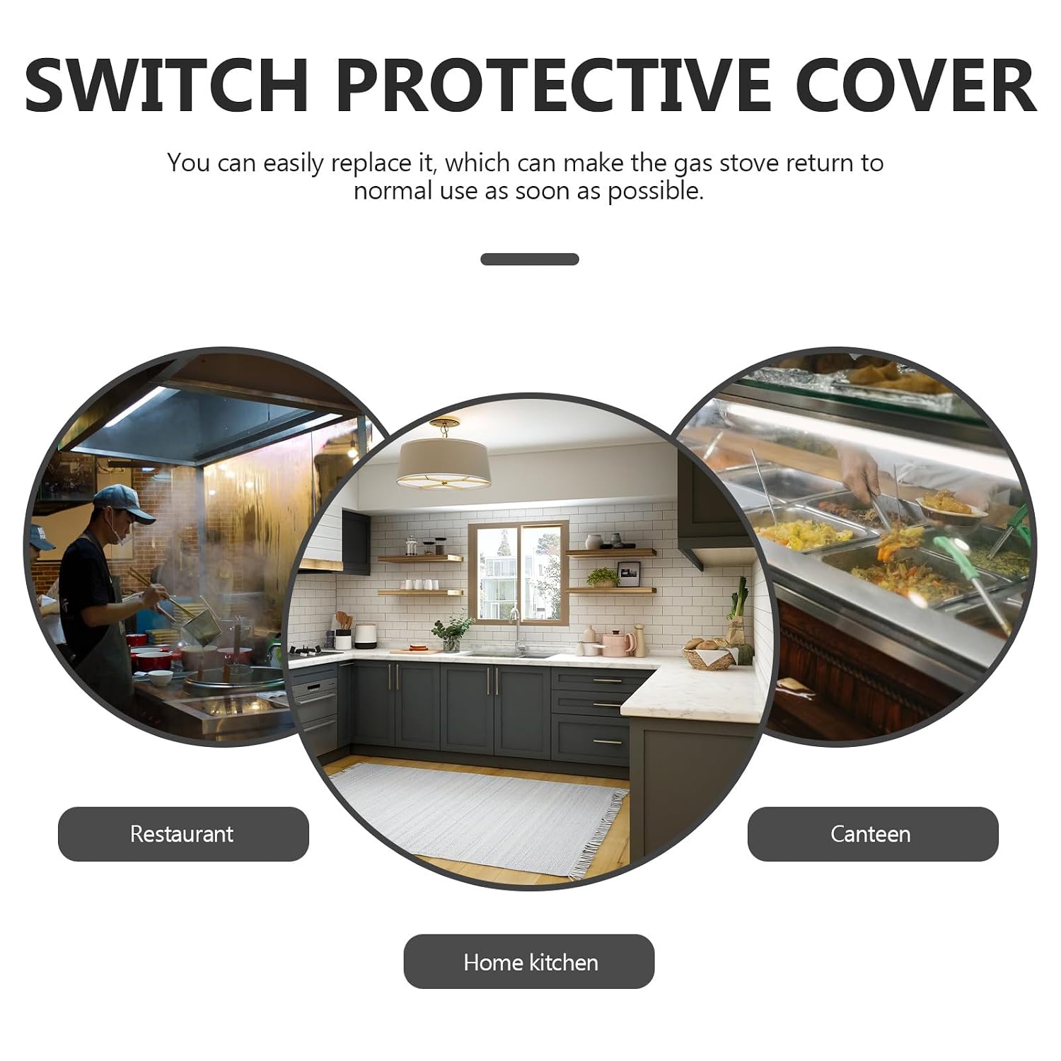 Gas Stove Knob Covers Child Safety - Universal Stove Button Covers Baby Proof Oven Knob Locks Kitchen Range Safety Protector 4 Pack 2.36X1.96X1.18In