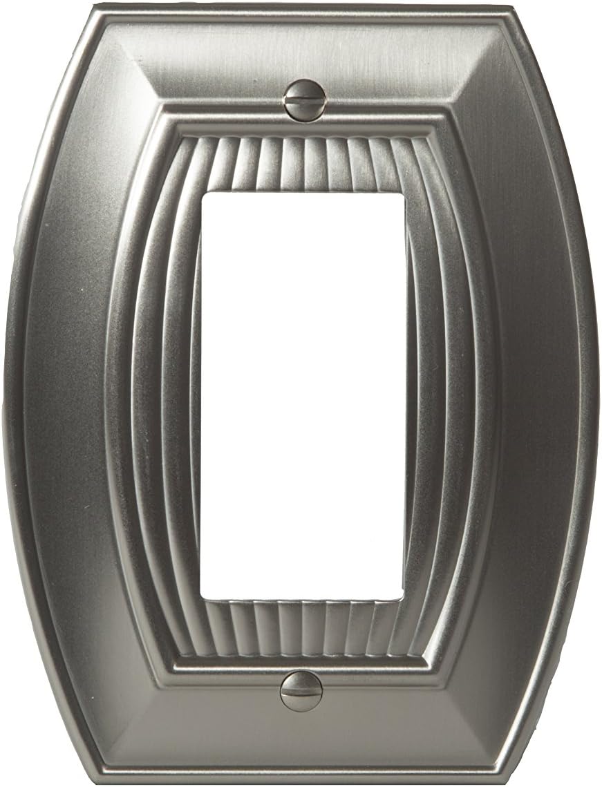 Amerock BP36532G10 Allison 1 Rocker Wall Plate - Satin Nickel