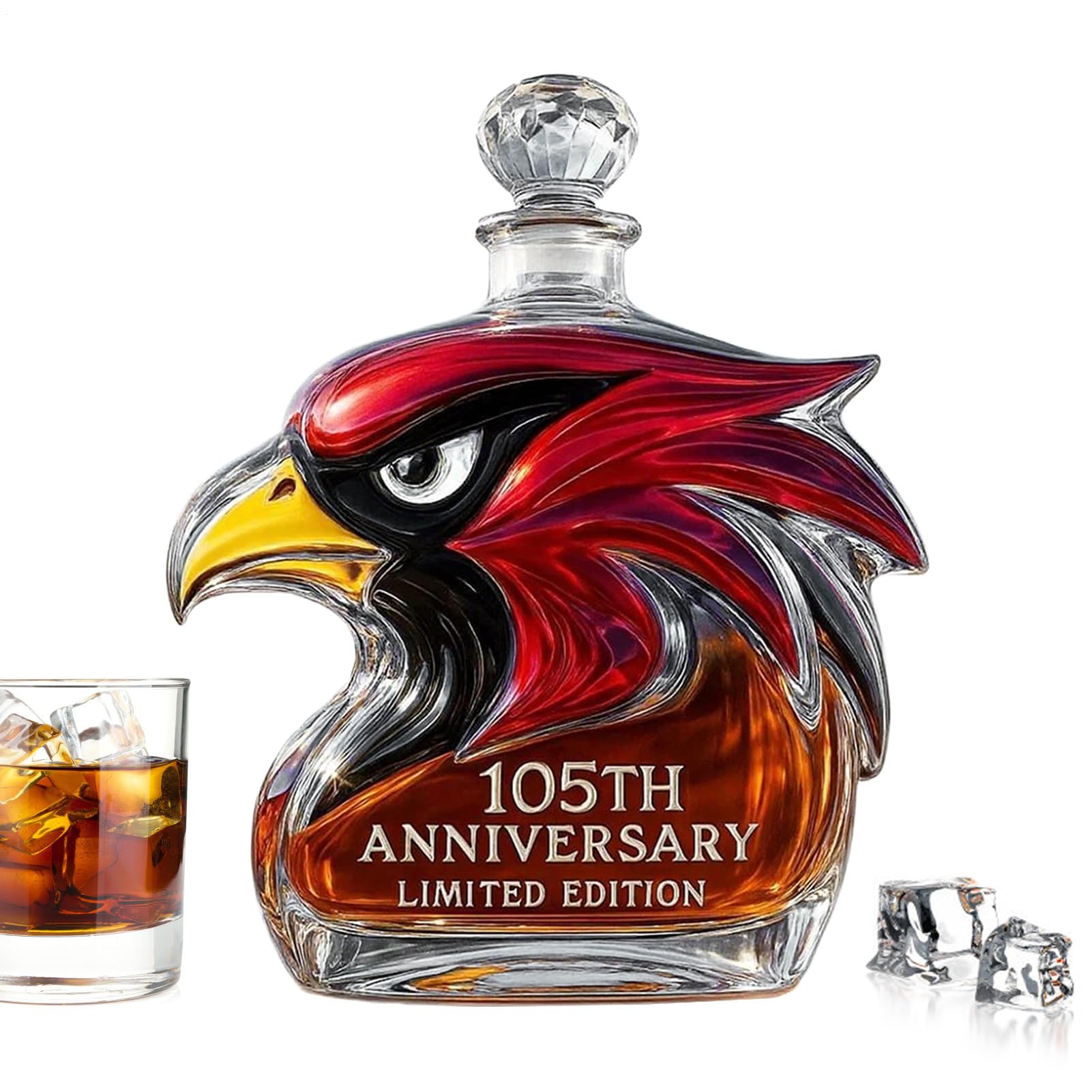 Carafe à décanter tête d'aigle pour sublimer l'ambiance de vos soirées et bars de salon