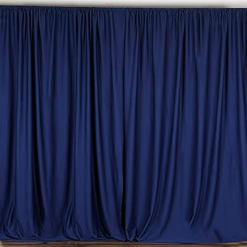 Miniatura 58 de New Creations Fabric & Foam Inc, Panel de cortina de popelina de poliéster (rubor, 1 panel sin costuras de 10 pies de ancho por 6 pies de alto)