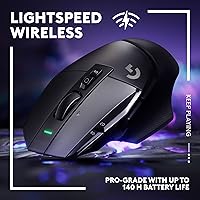 Vista 2 de Logitech G Ratón inalámbrico para juegos 502 X Lightspeed + G733 Lightspeed Wireless Gaming Headset - Negro
