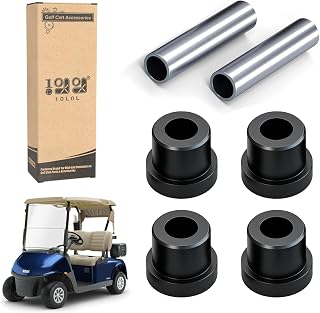 10L0L Front Control A Arm Bushings Kit for EZGO RXV 2008-up Gas & Electric Golf Cart, OEM# 602085 601340