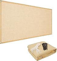 Vista 26 de FAIR WIND - Tela de Sombra 90% de Protección Solar, Pantalla de Privacidad, Cobertura para Patio, Toldo con Ojales, Red de Sombra para Jardín, Gris