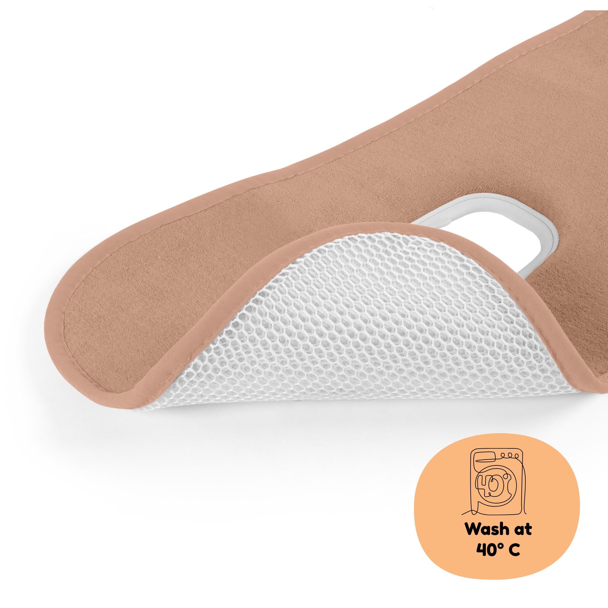 AeroMoov Air Layer, Funda Transpirable para Silla de Coche y Cochecito, Grupo 1, Algodón Orgánico, Tuscany