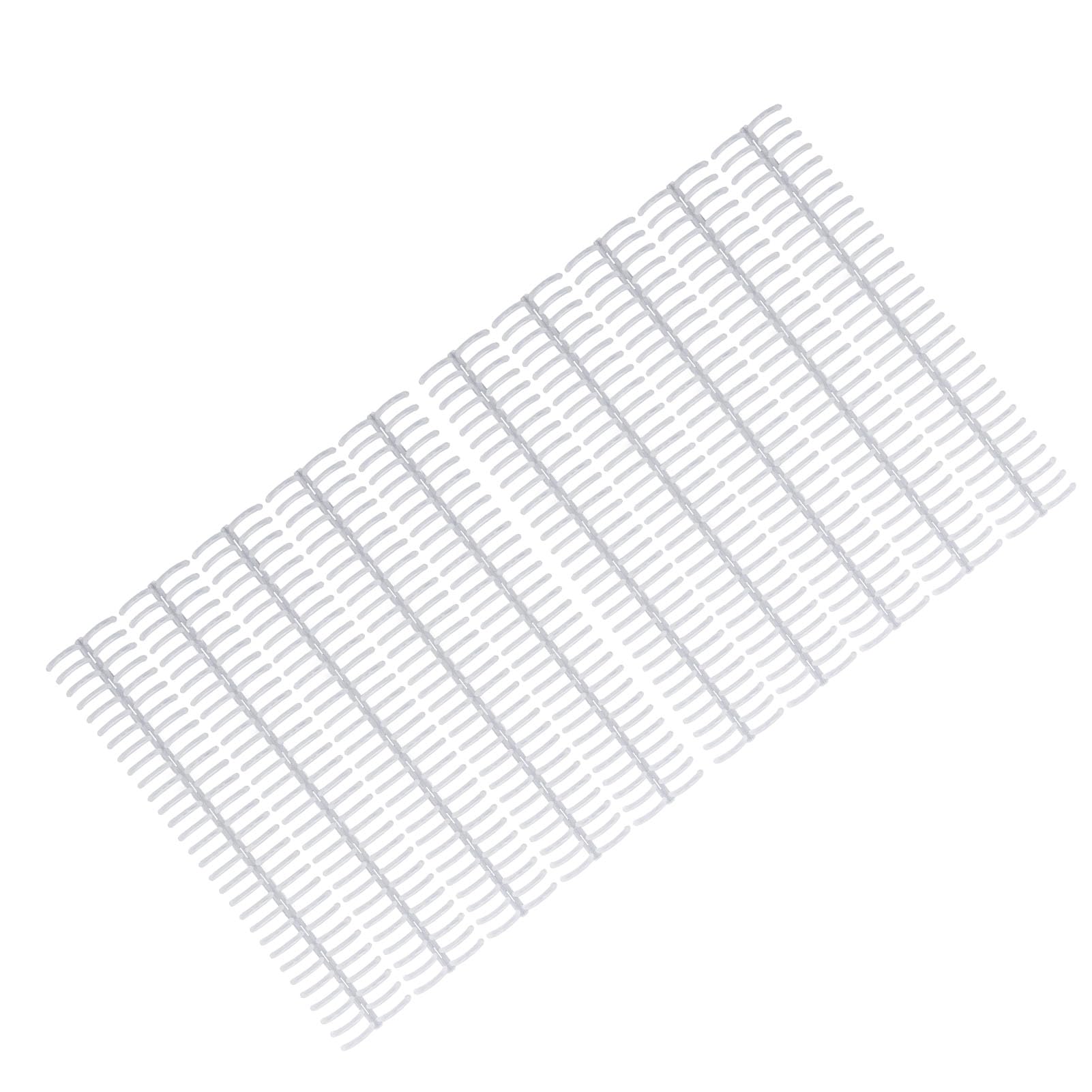 Lot De 10 Peignes De Reliure En Plastique, 30 Anneaux, Capacité De 150 Feuilles, épines De 19 Mm, Longueur Personnalisable, Reliure Professionnelle