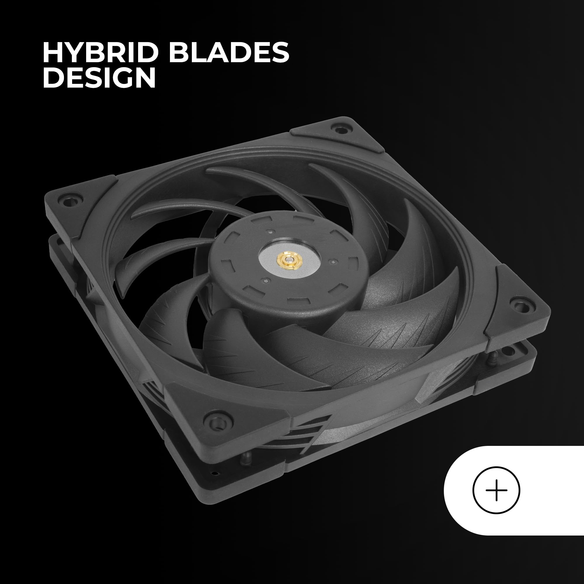 Mars Gaming MFD, Ventilador 120mm CHROMA RGB Dual Automático, Ultra Silencioso 14dB, Conexión Molex 4PIN, Sistema Antivibraciones, Transparente — view 101