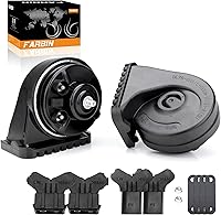 Vista 14 de FARBIN Bocina de coche compatible con Toyota/Lexus/Subaru 12V impermeable bocinas automáticas fuertes con enchufe de bocina de 1 a 2