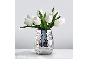 Mesmerizing Disco Vase: A Symphony of Light and Grace for Your Living Space