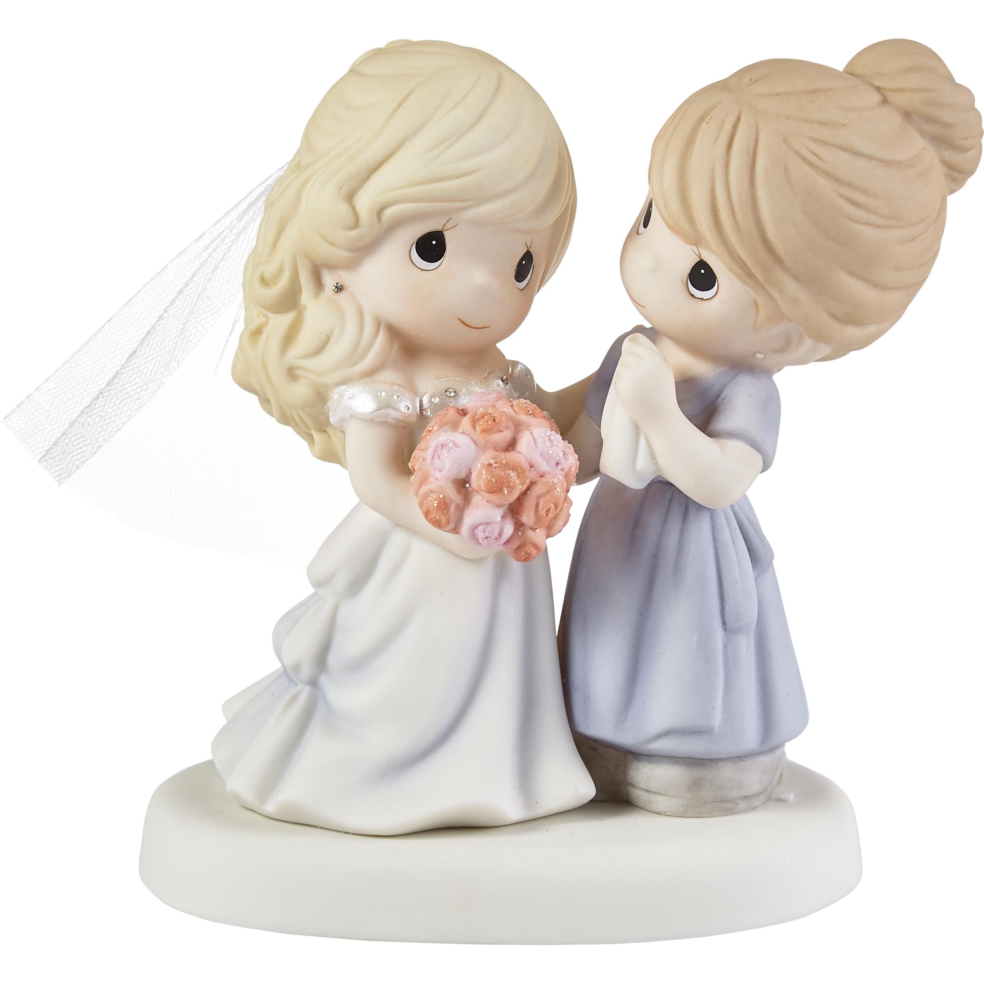 Figurine de porcelaine belle mariée 153009 pour décorer la chambre de la mariée et le salon