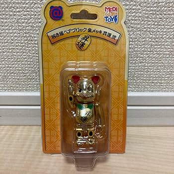 即日発送可能　BE@RBRICK 招き猫 昇運 弐 金メッキ 100％/400％ BE@RBRICK 招き猫 昇運 弐 金メッキ 400％ – MCT TOKYO