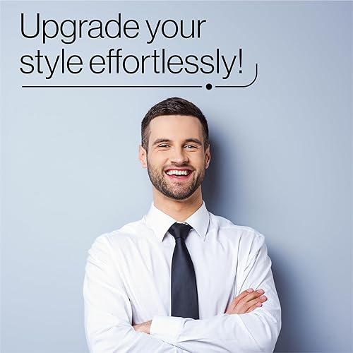 Miniatura 7 de 56 estancias de cuello para camisas de vestir para hombre, inserciones de cuello de camisa de vestir premium, 4 tamaños