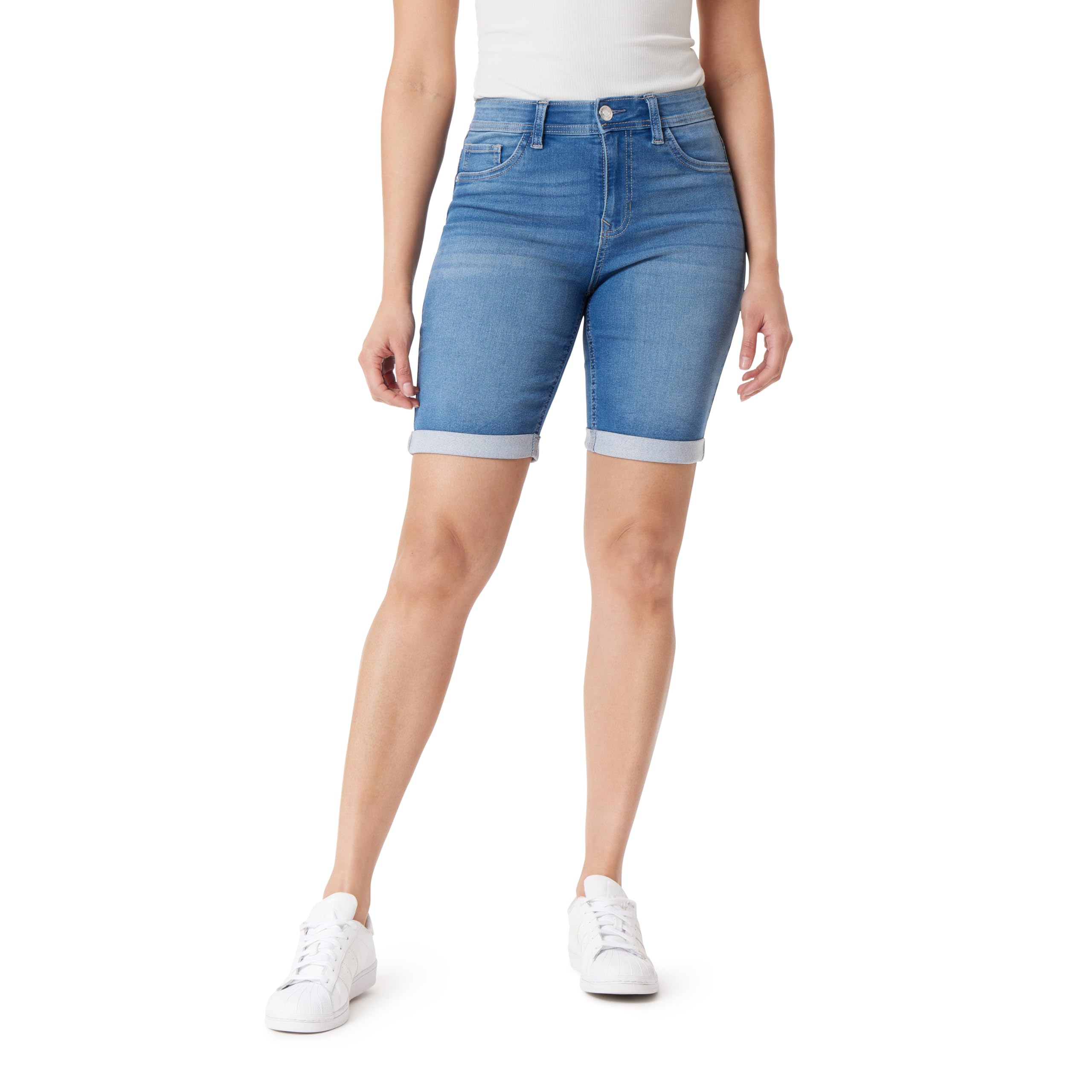 Angels Forever Young Women's 360 Sculpt Bermuda Shorts
