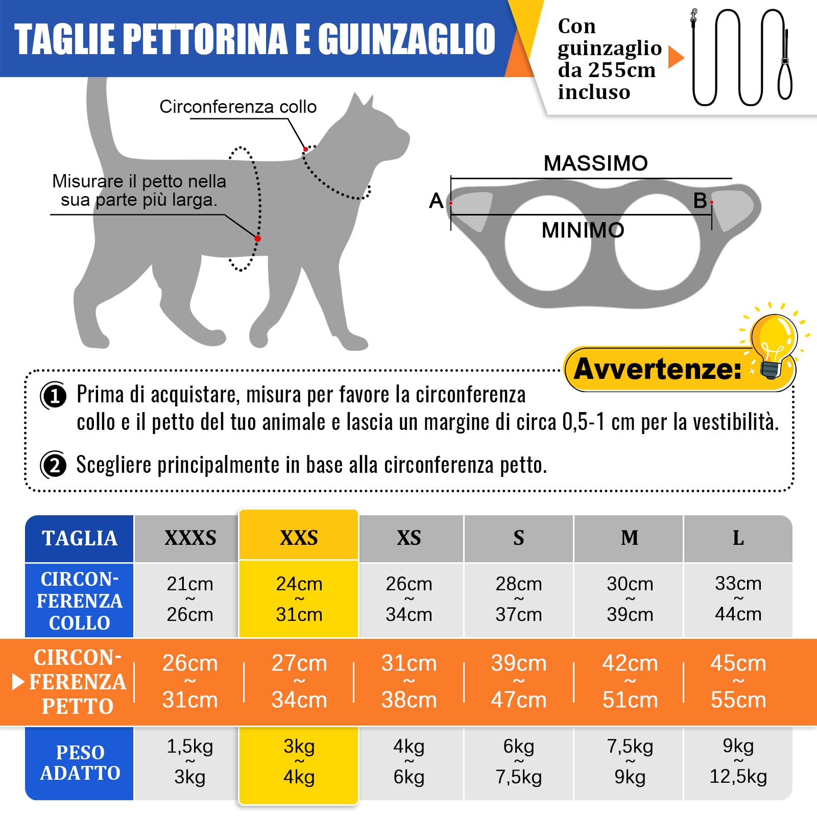 Imbracatura Gatto Regolabile, Imbracatura Anti Fuga Gatto Leggera per Gattino, Imbracatura e Guinzagli per Gatti Traspirante Facile da Controllare con Strisce Riflettenti (Rosa Xxs)
