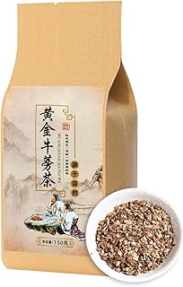 150g Burdock Root Tea, 30 Tea Bags, Chinese Organic Herbal Tea with Individual Package, Cold or Hot Brew, Natural Burdock Root Herbal Tea
