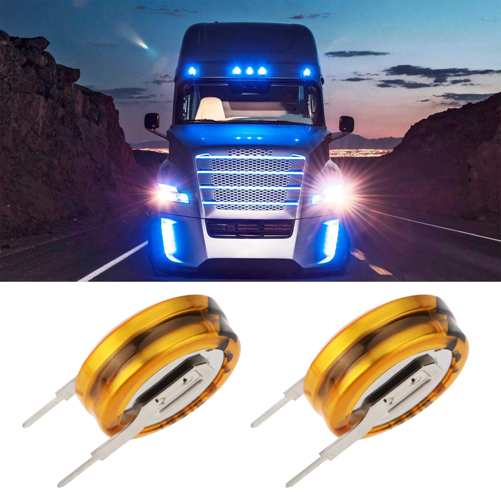 4x VGOL Superkondensator – 0,22 F, 5,5 V, 5 Mm Rastermaß, Knopfzelle, Für LKW-Beleuchtung, Elektrowerkzeuge & Spielzeug