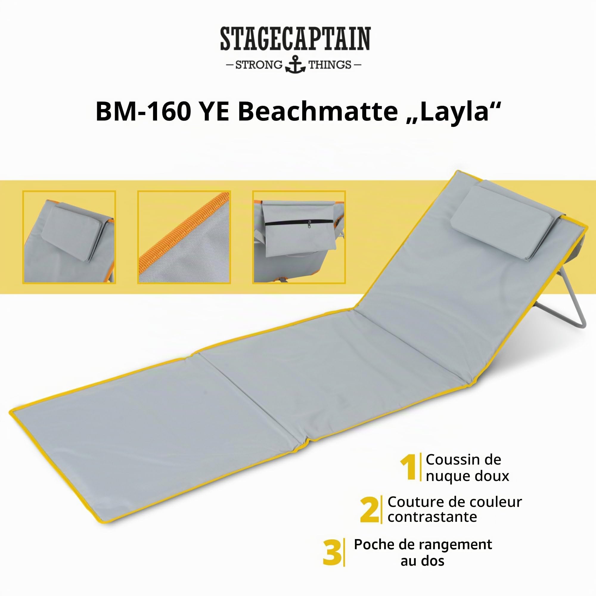 Stagecaptain SC BM-160 Layla Tapis de plage