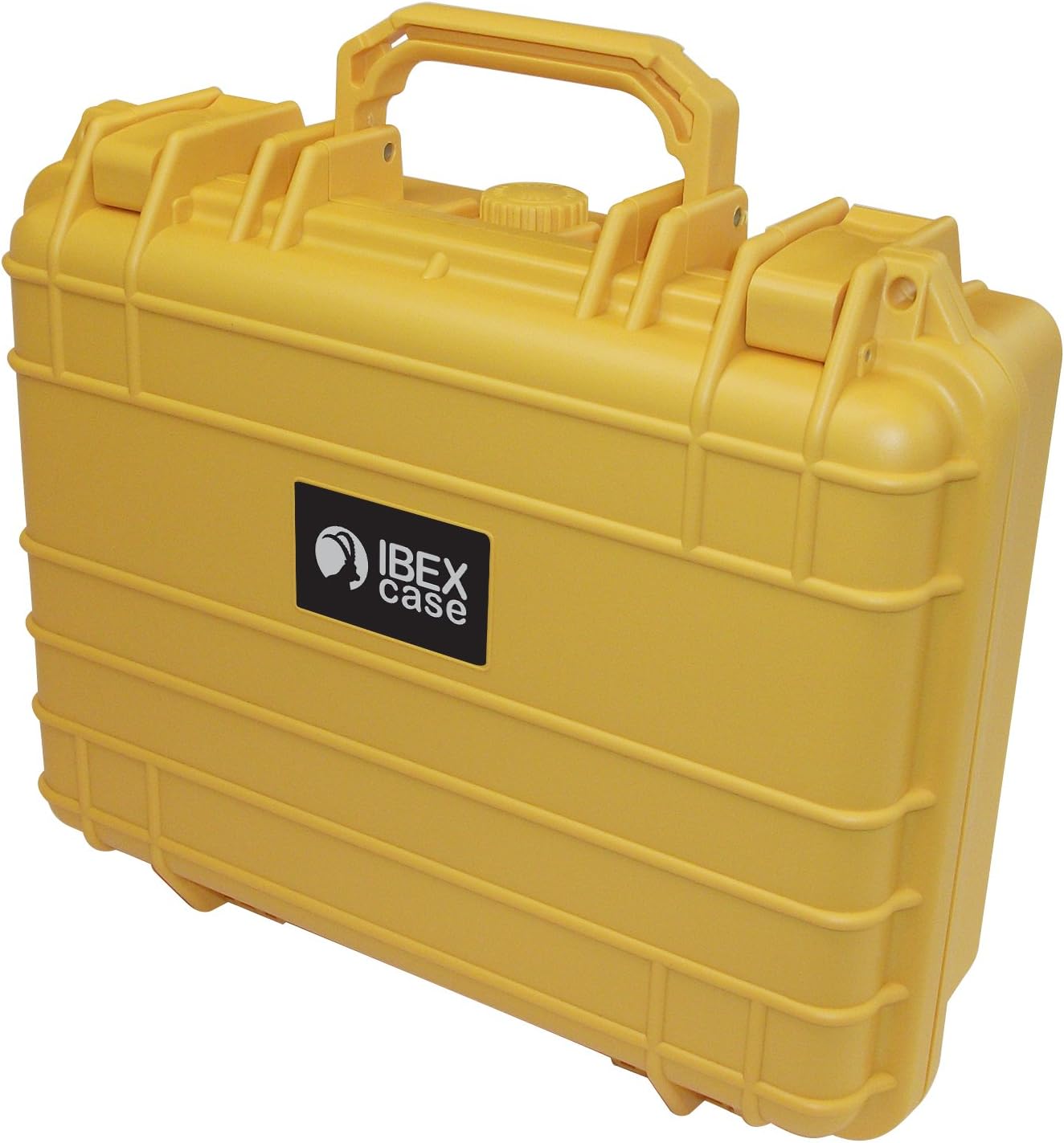 Yellow Watertight GoPro Hero and Accessories Hard Rugged Case with Customizable Foam (IC-1300YL)