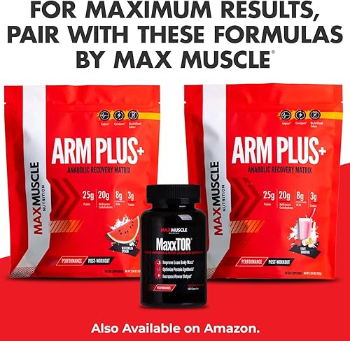 Miniatura 27 de Max Muscle Maxpro Elite - Proteína de suero de leche en polvo, 1.06 oz de proteína, 0.00 oz de azúcar, 0.16 onzas de BCAA de 0.23 oz, proteína