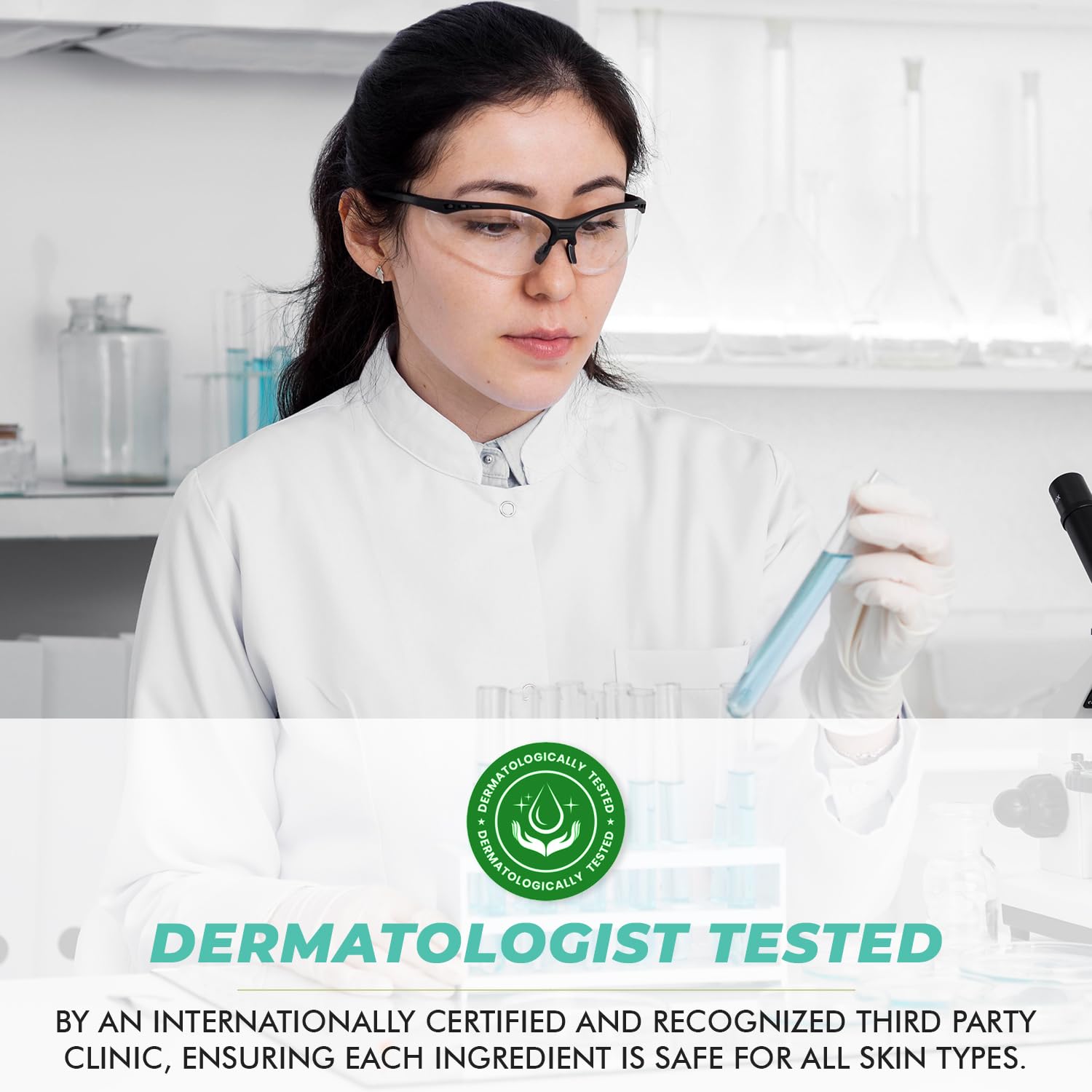 Peptides Facial Wipes - Dermatologist-Tested, Anti-Aging, Korean Skin Care, Gently Cleanses, Restores Moisture & Refreshes Skin - Clean Formula, Vegan, 95% Natural - 1 Pack - Image 7