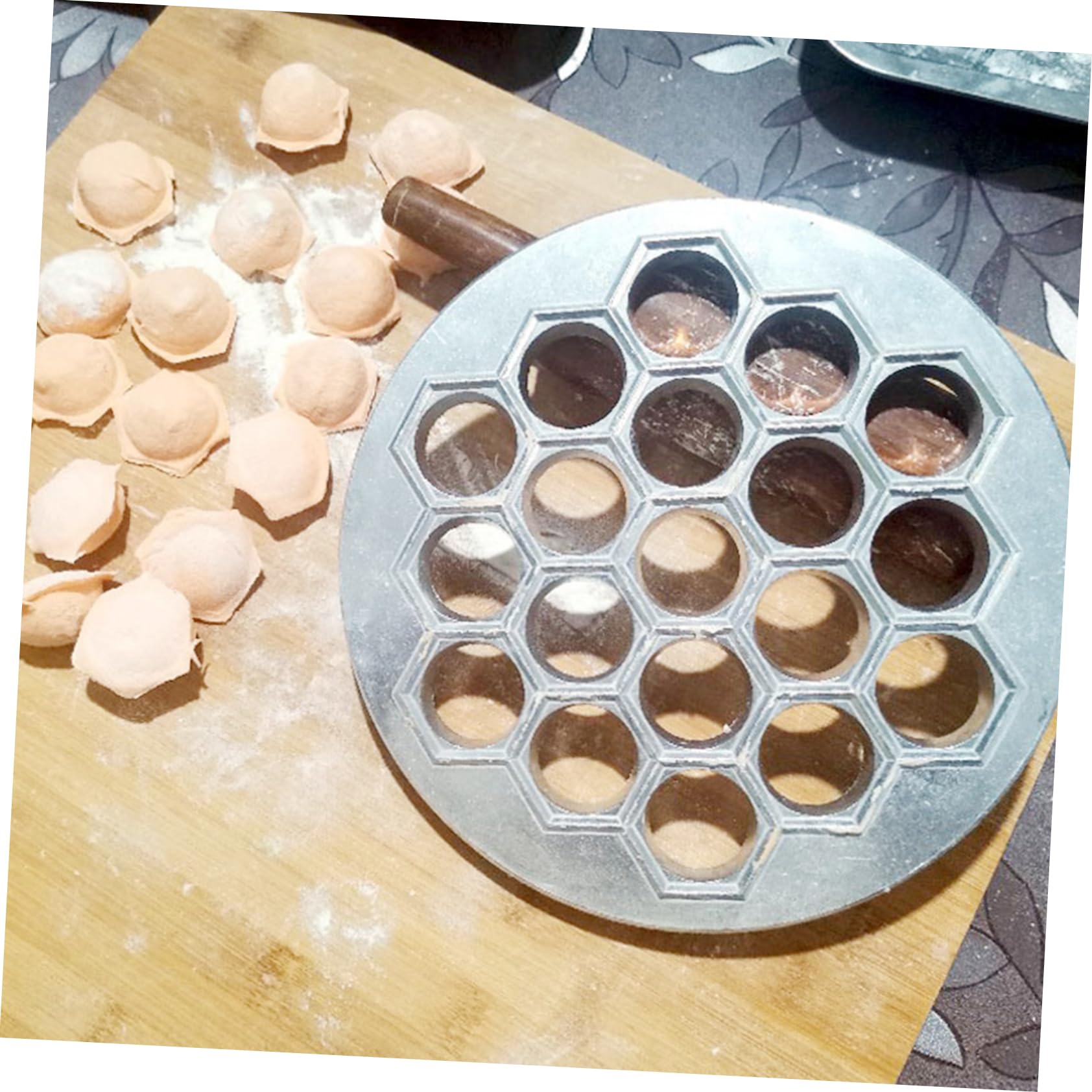 BESTYASH Stampo per Ravioli Macchina per Pelmeni da Cucina Stampi per Ravioli da Ristorante Utensili per Preparazione di Alimenti Pasta Artigianale e Ripieni Preferiti