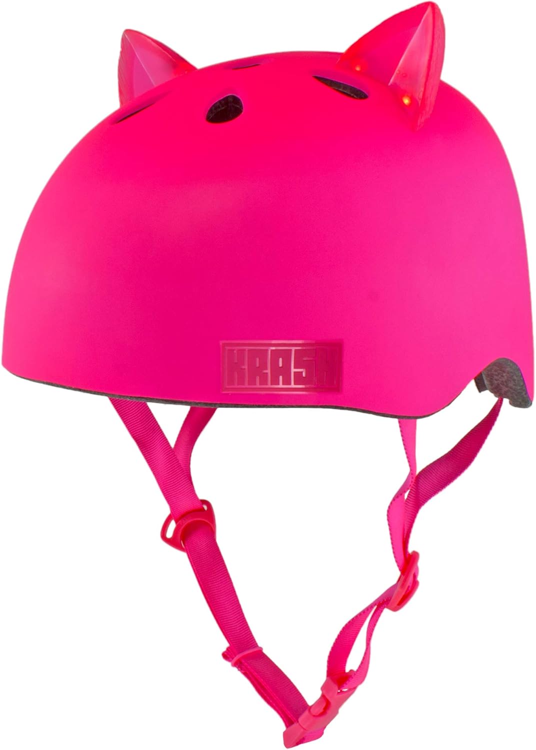 Krash! Bright Meow LED Pink Youth 8+ Helmet : Clothing, Shoes & Jewelry