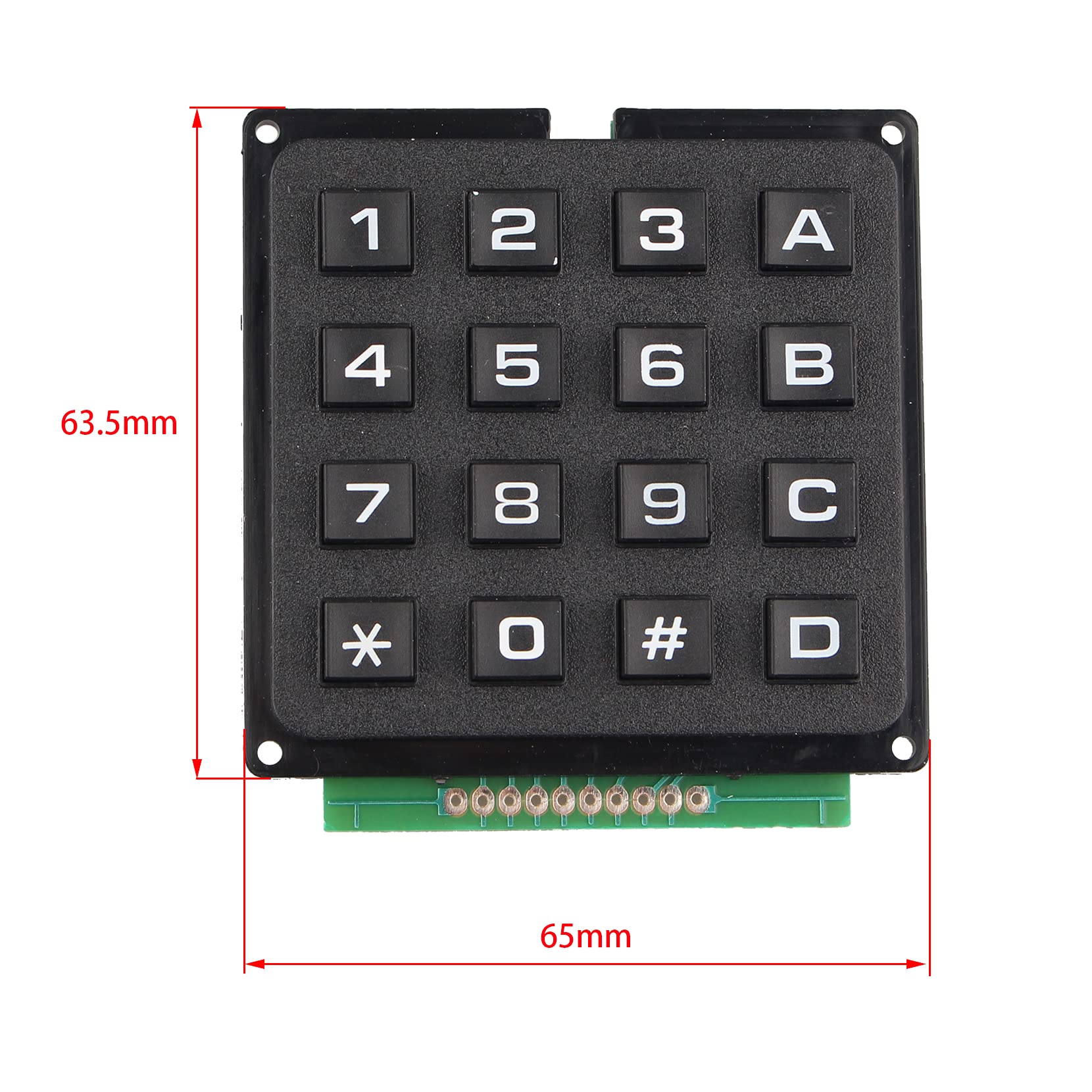 XIBANY 4 12 16 20 Tasti 4 * 4 Tastiera Con Interruttore A Membrana - Foto 4