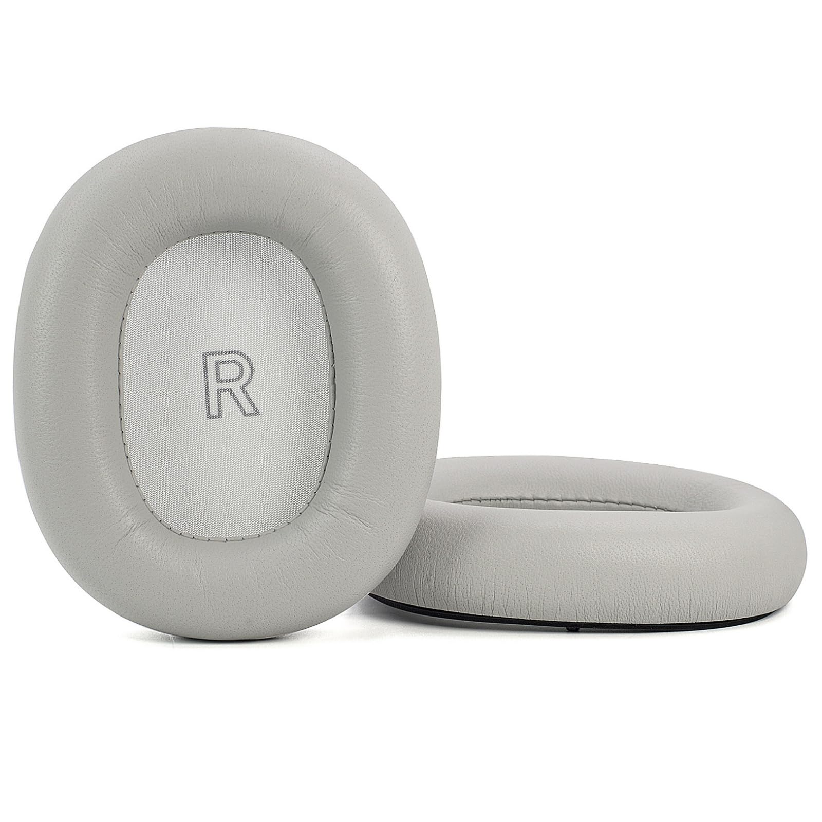 1 par de almohadillas de piel de oveja para orejas de espuma viscoelástica para auriculares H95, cojines de piel de oveja