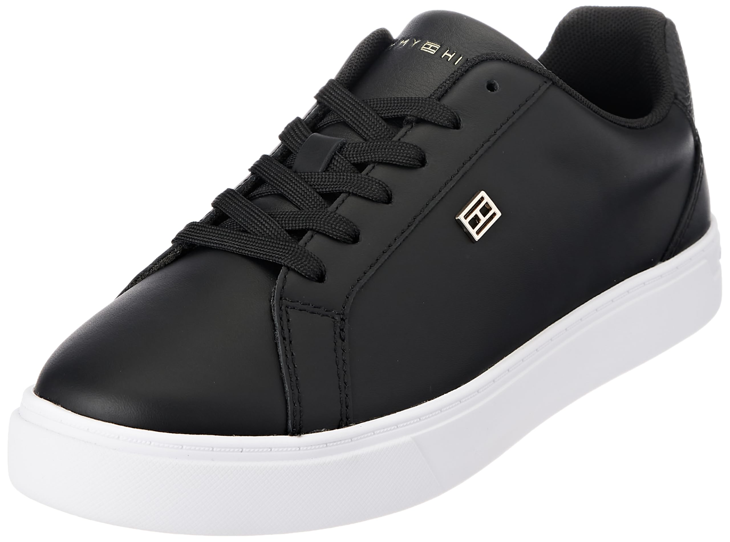 Tommy Hilfiger Essential Court Sneaker Fw0fw07686, Zapatilla con Suela Cupsole Mujer