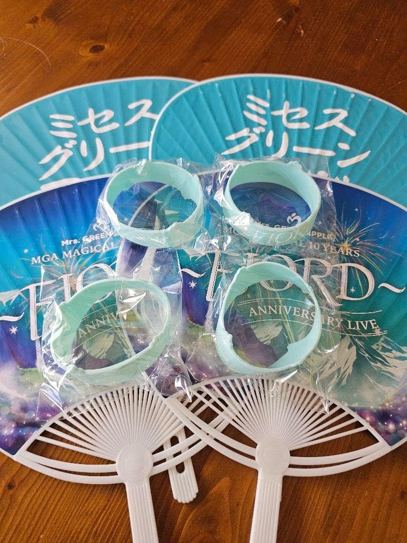 フィヨルド ラバーバンド うちわ 特典 FJORD ミセスグリーンアップル