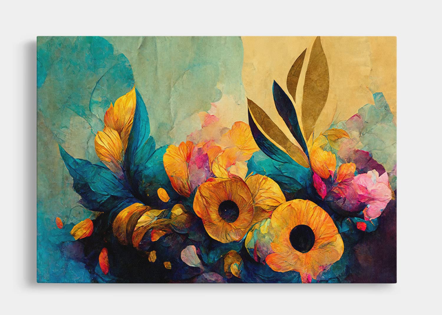 SCPmarts Create Your Desire Wall Paintings For Home Decoration | Abstract Canvas Painting | Canvas Painting For Wall Decoration | Paintings For Wall Decoration | Wall Art For Living Room Size 20 Inch x 14 Inch (Theme2)