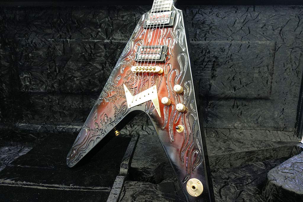 Amazon | DEAN USA Custom Shop Schenker Bros V Ltd Handsigned by