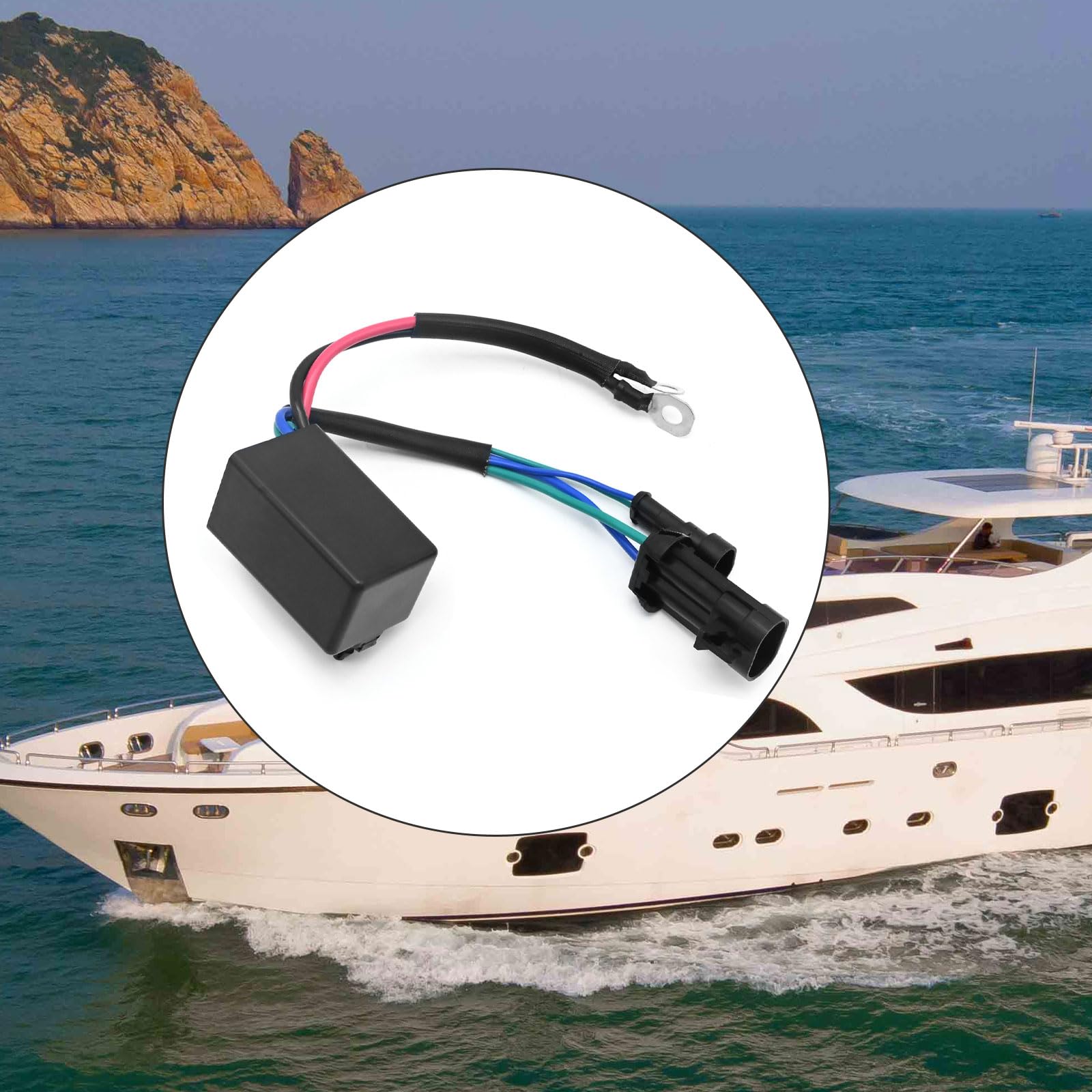 0586767 Commutateur de relais inclinable 12 V, remplacement pour hors-bord Evinrude Johnson 15HP-300HP, remplace 0586767 240-22156