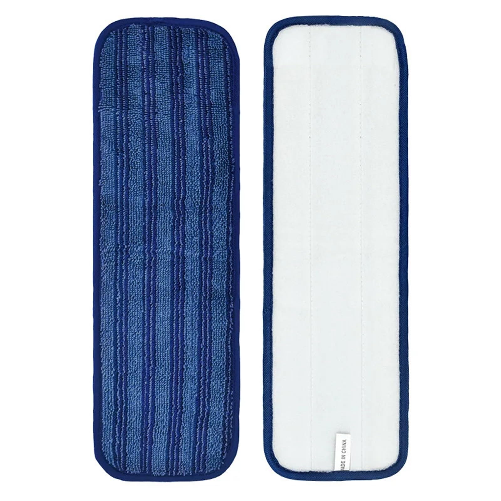 Replacement Mop Cloth Reusable Mop Pads, Microfiber Power Mop Pads Refill Washable Power Mop Pads Refill Cloths For Multi-Surface(Blue)