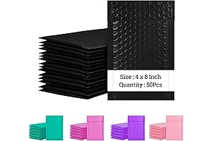 Premium 4x8 Shipping Envelopes for Secure and Efficient Mailing (50 Pack)