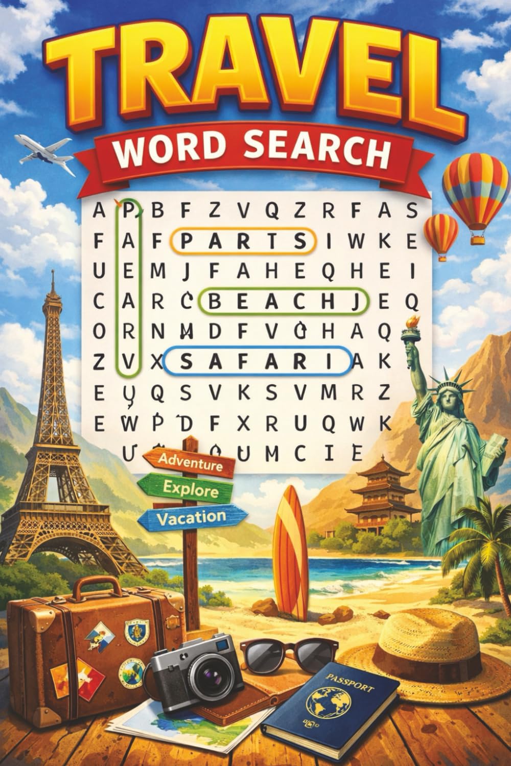 Travel Word Search