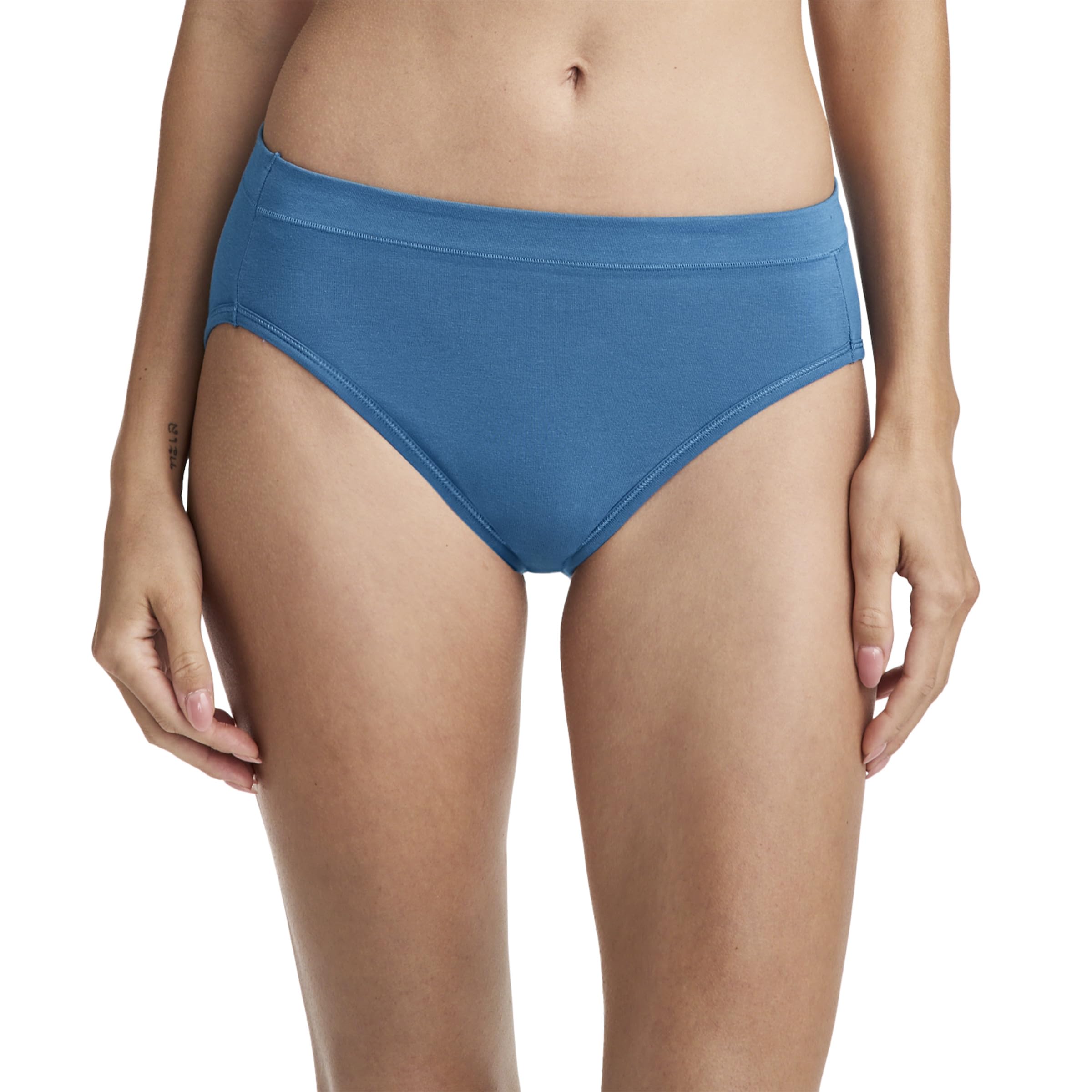Jockey Women's Underwear Cotton Stretch Hi Cut