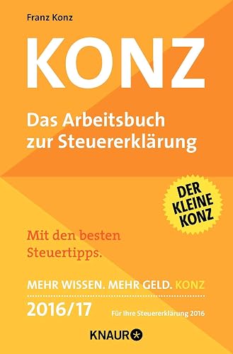 Konz: Das Arbeitsbuch zur Steuererklärung