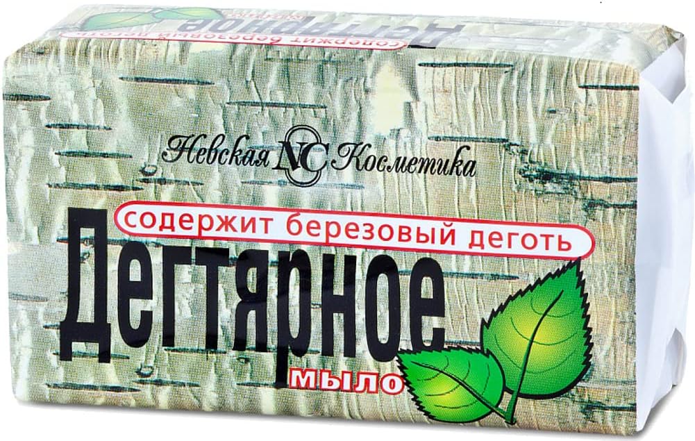 Natural Birch Tar Soap Bar 140g/4.9 Oz