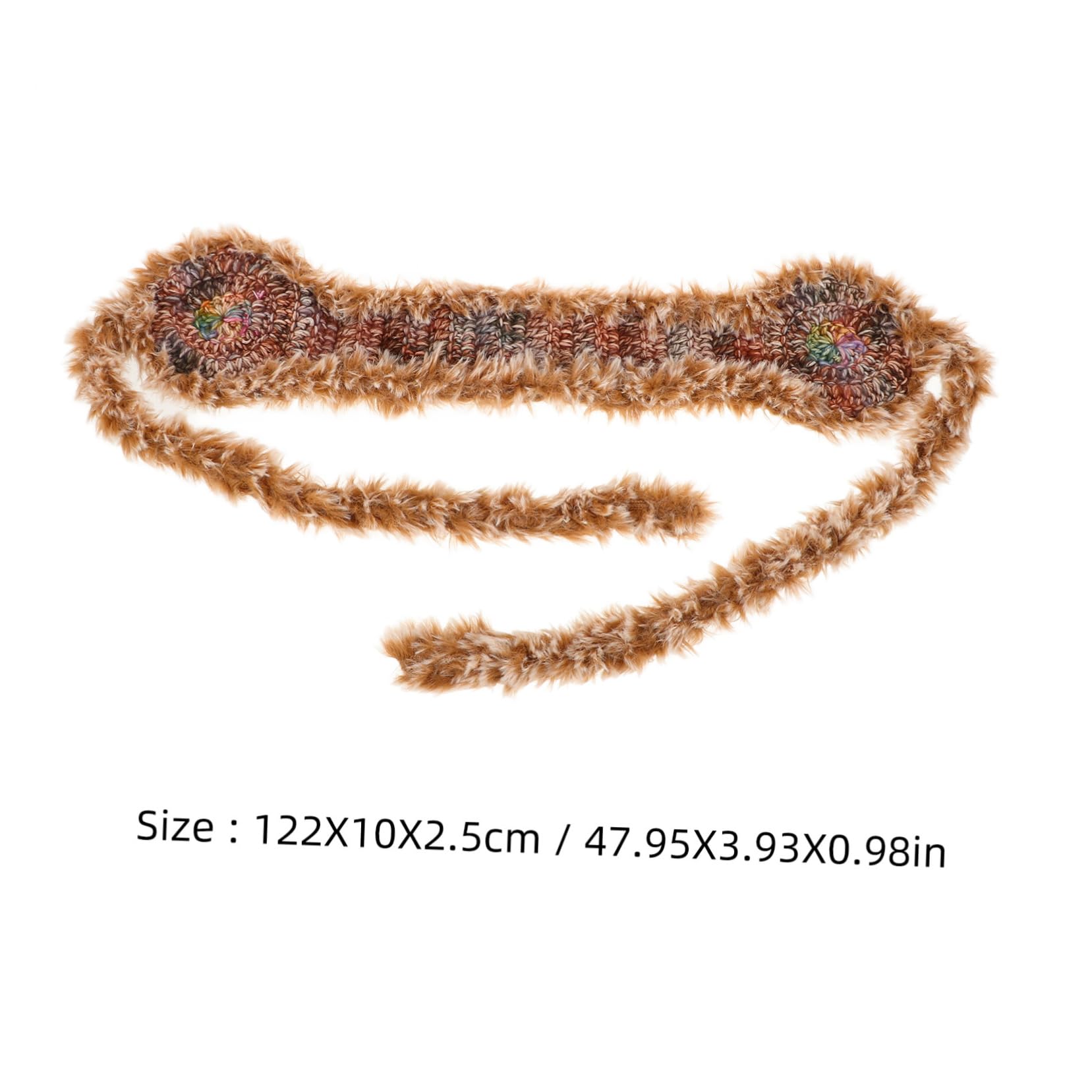 Veemoon Adjustable Knit Ear Muffs for Winter Stylish Gradient Design Comfortable Ear Warmers for Men and Women Essential Cold Weather Hearing Protection