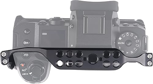 Vista 23 de Fotga Soporte estabilizador de jaula de cámara de aluminio de aleación + mango superior para Sony A7C ILCE-7C α7C sin espejo DSLR cámara de vídeo