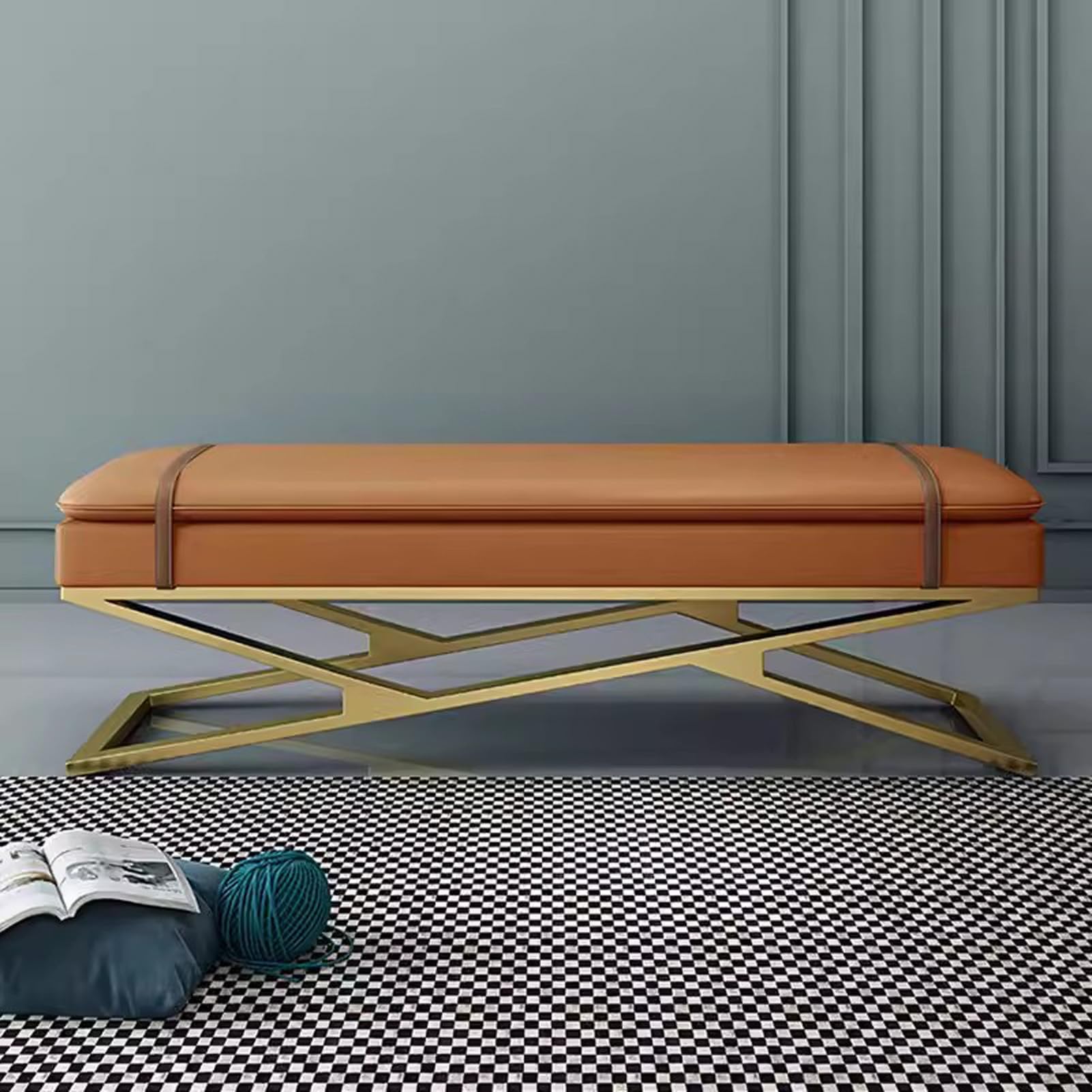 Pouf de chambre et banc d'entrée pour optimiser le confort de votre maison
