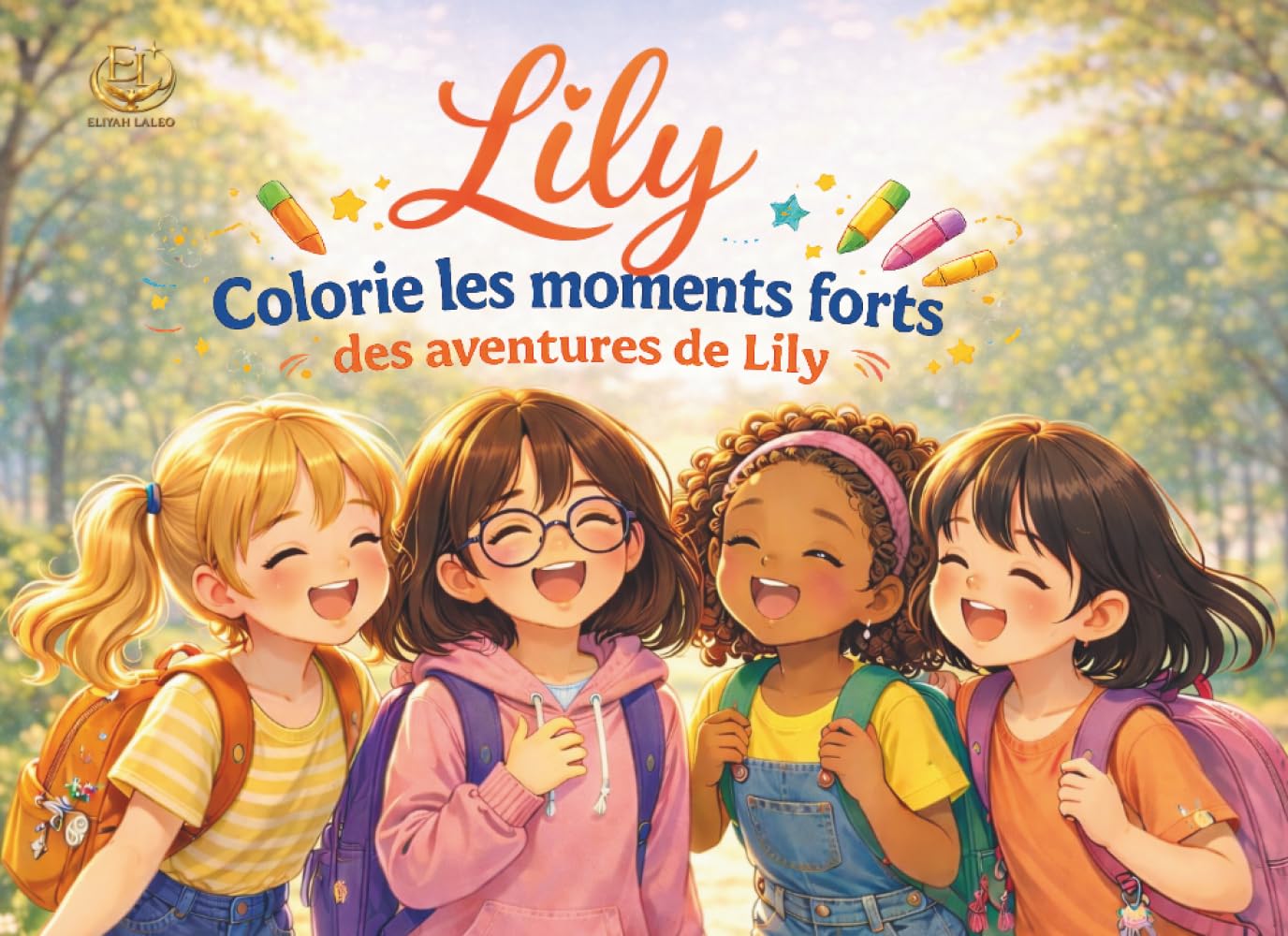 Colorie les moments forts des aventures de Lily (Eliyah Laleo)