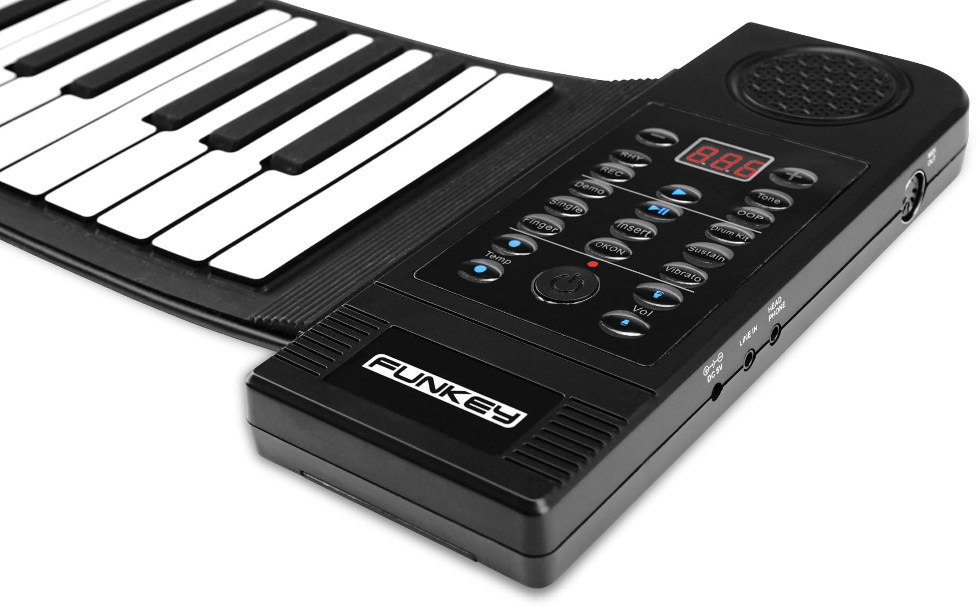 Funkey RP-61M teclado enrollable MIDI